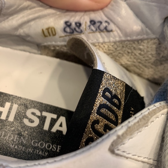 💫 👟 Authentic Golden Goose Hi Star Sneakers👟 ⭐️ - Picture 8 of 8